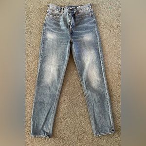 Old Navy Extra High-Rise Straight Jeans. Size 6 Tall